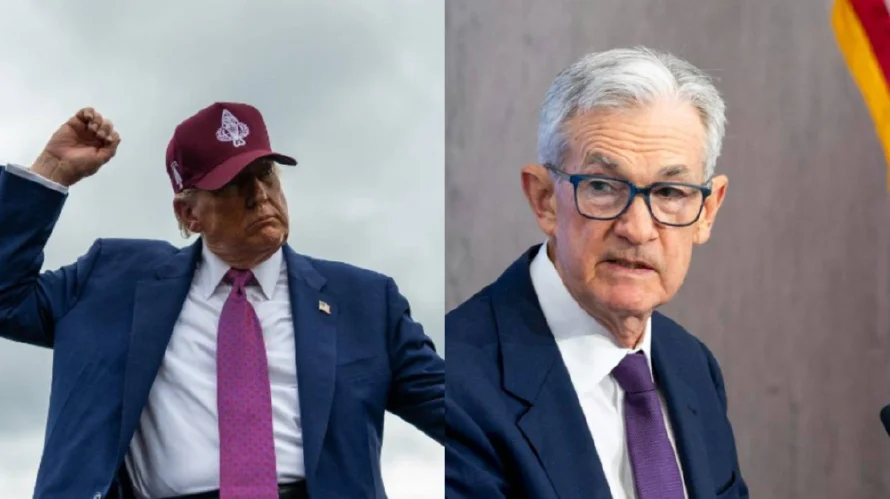 Donald Trump llama "imbécil" a Powell e insiste en que la Fed debe rebajar los tipos