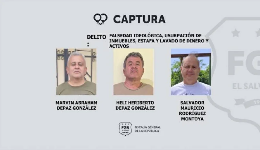 Tres capturados por fraude con inmuebles, Fiscalía documenta estafas por más de $25,000