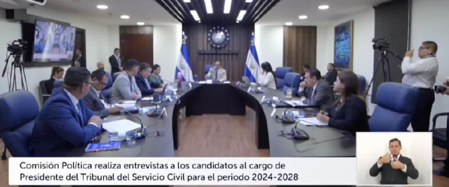 Diputados dictaminan para elegir presidente del Tribunal de Servicio Civil (TSC)