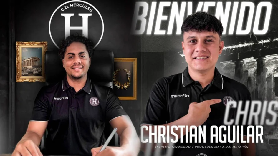 Hércules refuerza su plantilla con Isaac Esquivel y Christian Aguilar para el Apertura 2025