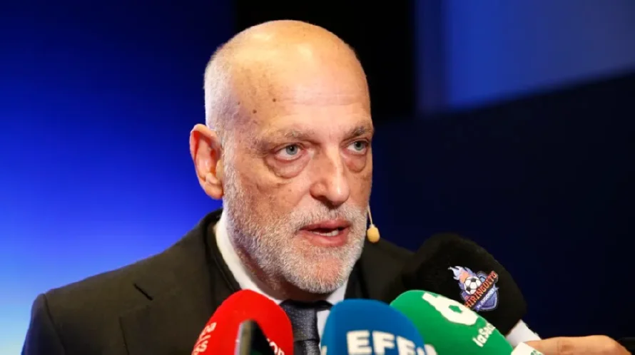 Tebas: "Si Real Madrid o Atlético llegan lejos en el Mundialito ya tenemos un problema"