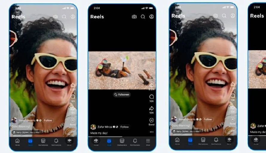 Todos los vídeos en Facebook serán "reels"