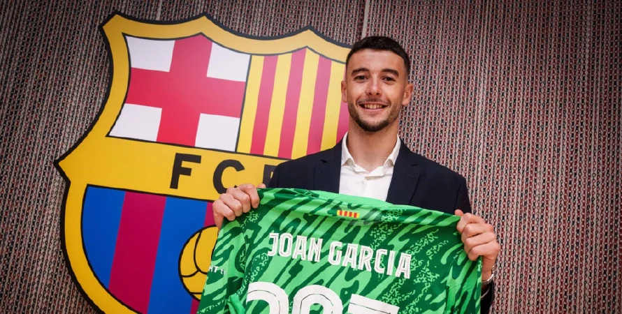 Joan García: "El proyecto del Barça es muy ilusionante"