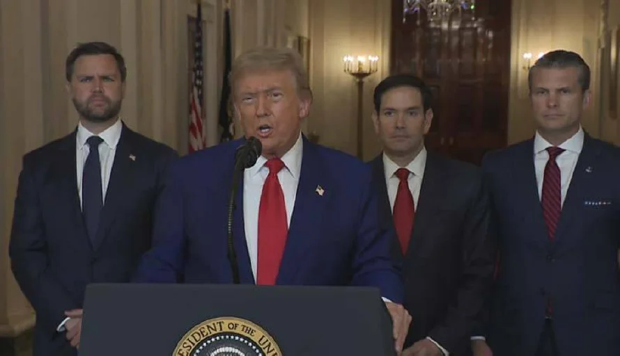 Trump advierte a Irán: "si la paz no llega rápido, iremos por otros objetivos"