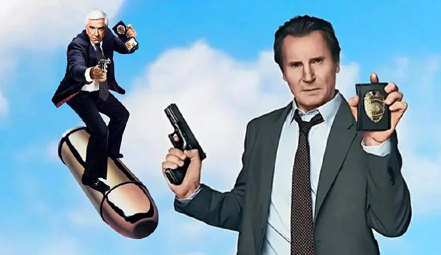 Liam Neeson y Pamela Anderon reviven el caos en remake de "¿Y dónde está el policía?"