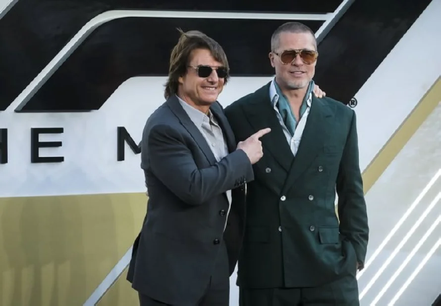 Brad Pitt y Tom Cruise se reencuentran tras 30 años en premiere de F1
