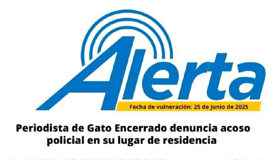 Un periodista denuncia "acoso policial" en su lugar de residencia en El Salvador