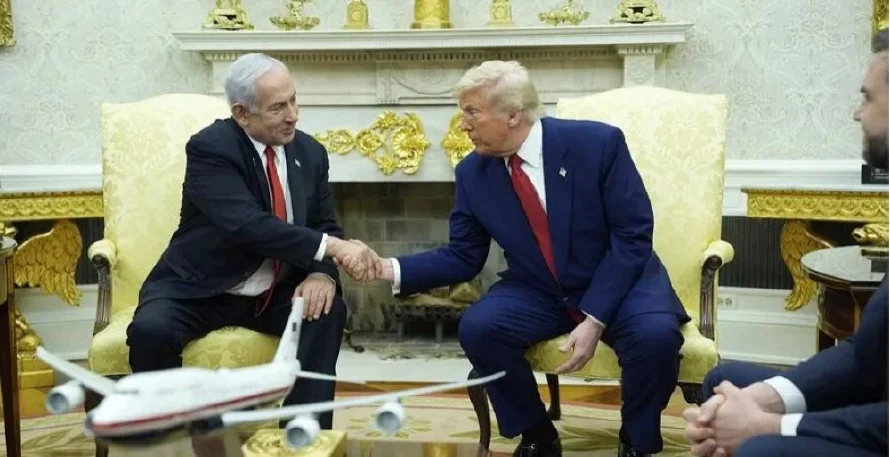 Netanyahu dice que expandirá junto a Trump el "círculo de la paz" en Oriente Medio