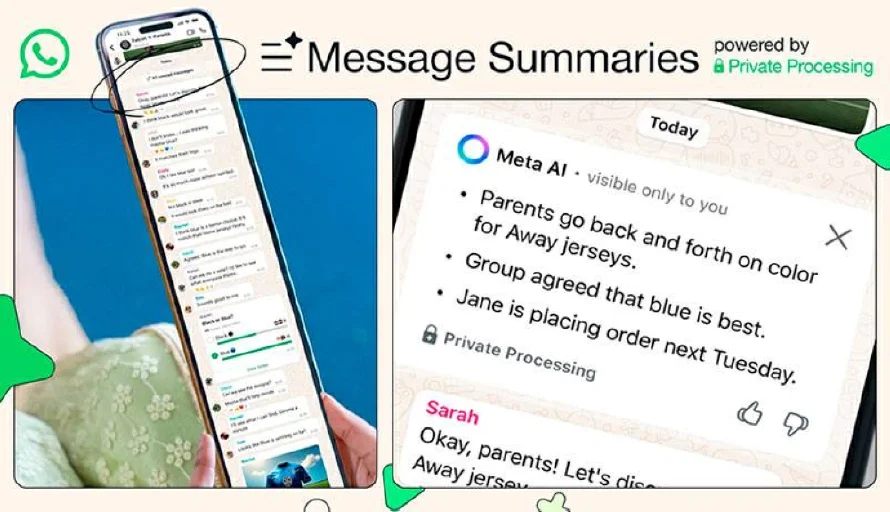 WhatsApp lanza una función para resumir los mensajes no leídos