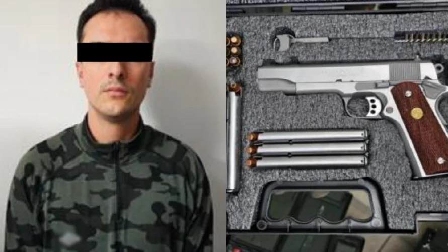Detienen a presunto proveedor de armamento del Cartel Jalisco Nueva Generación en México