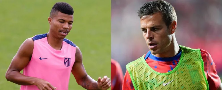 Atlético de Madrid se despide de Reinildo Mandava y César Azpilicueta