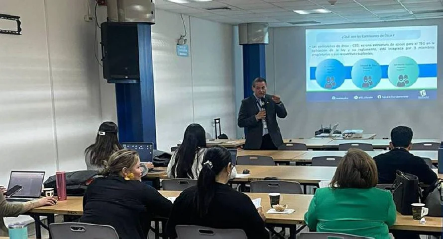 TEG ha capacitado a 6,700 empleados públicos sobre normas éticas en más de 130 instituciones