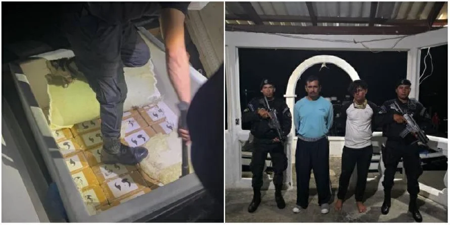 Fiscalía acusa a dos hombres que transportaban $2.8 millones en cocaína en una hielera