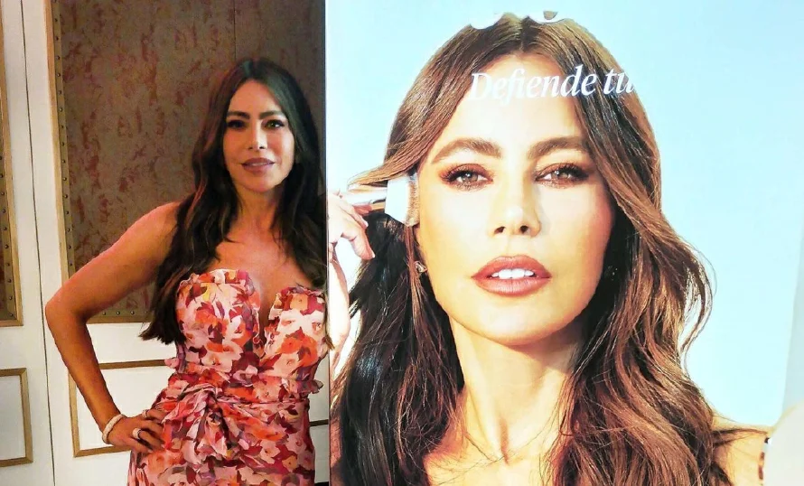 Sofía Vergara lanza su línea cosmética en España: "No salgo a la calle sin maquillar"