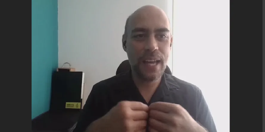César Marín, de Amnistía Internacional: "Esta declaración no es limitada a estas tres personas"
