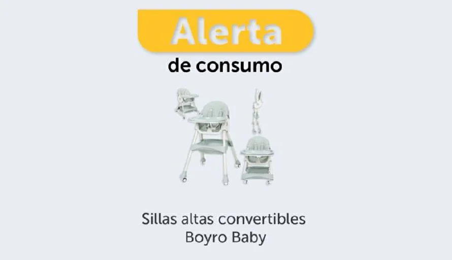 Retiran del mercado sillas de bebé por riesgo de "lesiones o muerte"