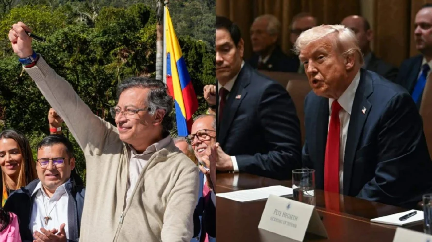 Petro envió carta a Trump pidiendo "pasar página" antes de llamar a consulta a embajadores