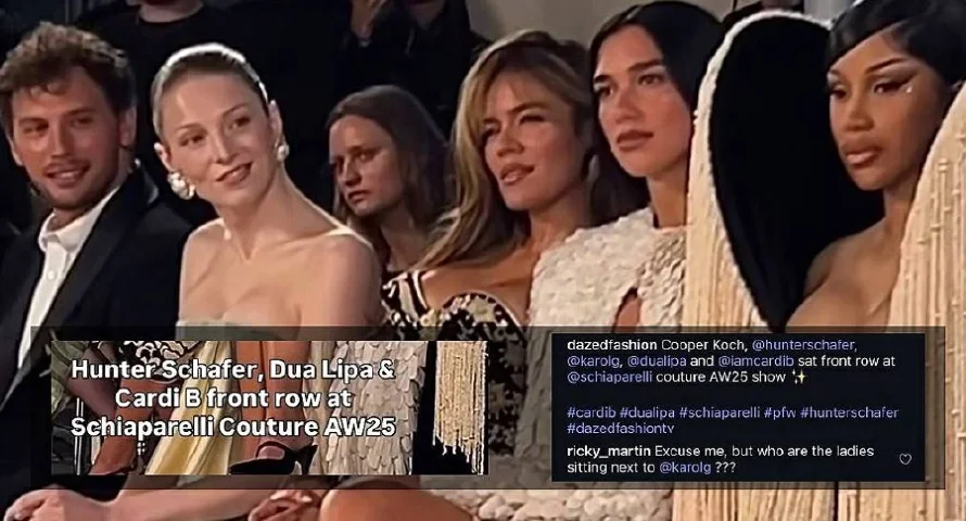 Revista ignoró a Karol G en crédito de post, pero Ricky Martin salió a defenderla