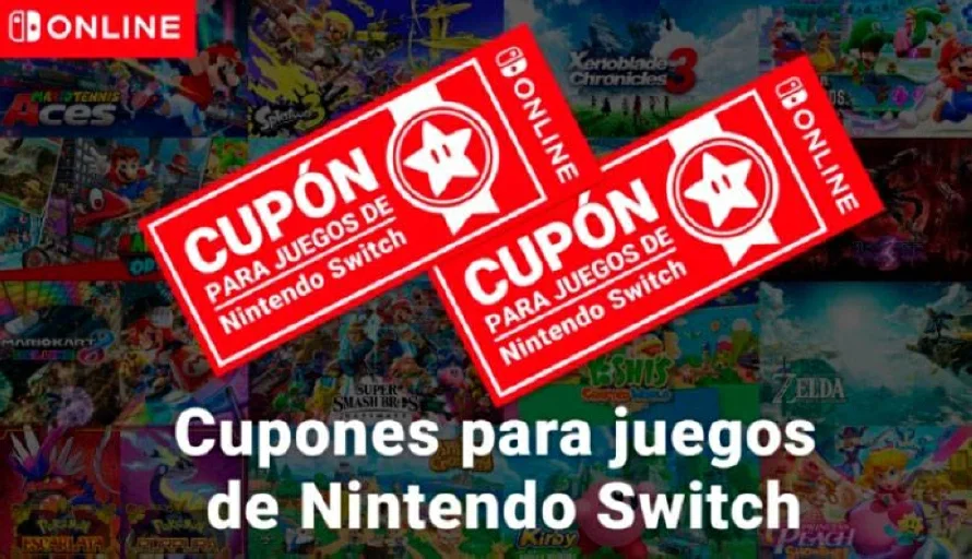 Nintendo retirará los cupones para juegos de Switch en enero de 2026