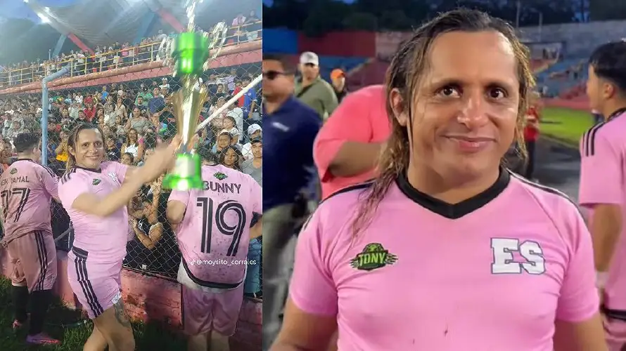 La Moycito rompe esquemas y demuestra su talento en el fútbol en Santa Ana