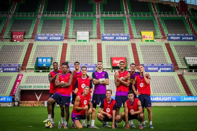 El Barça debuta este domingo en su gira asiática ante ante el Vissel Kobe japonés