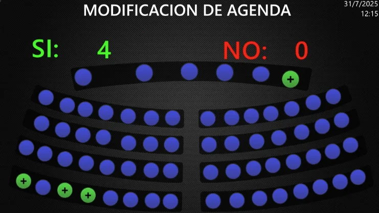 Claudia Ortiz pide aprobar pronunciamiento por libertad de prensa