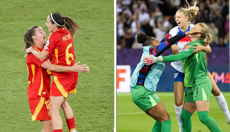 Inglaterra y España decidirán a la campeona de la Eurocopa Femenina