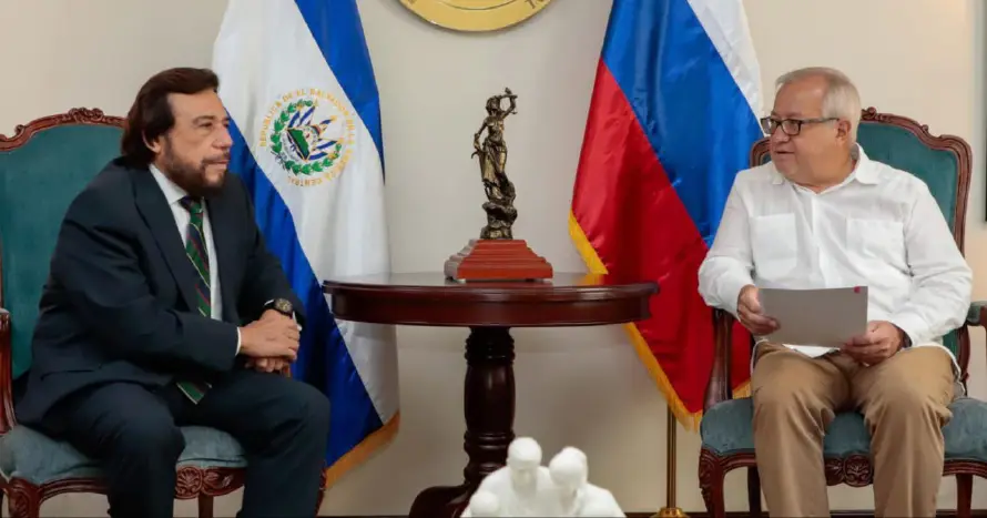 Ulloa recibe a embajador ruso y hablan de "oportunidades de cooperación bilateral"