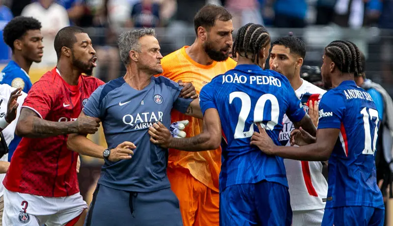 Luis Enrique sobre el altercado en la final: "Mi intención era separar a los jugadores"