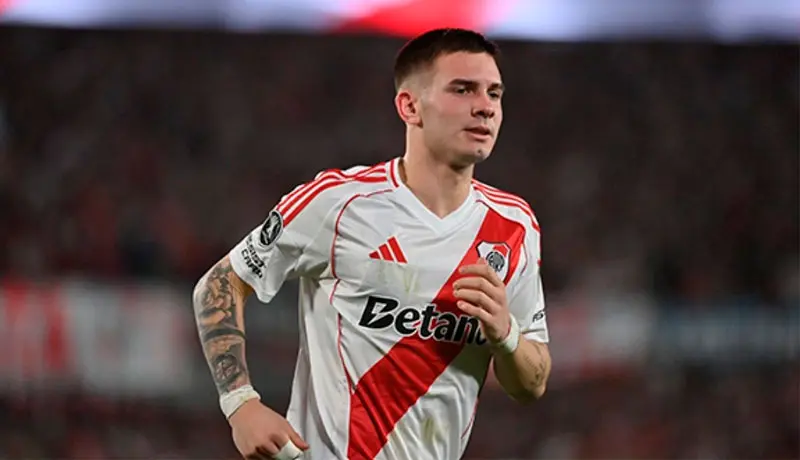 Franco Mastantuono: "River es el club más grande de América y ahora me voy al más grande de Europa"
