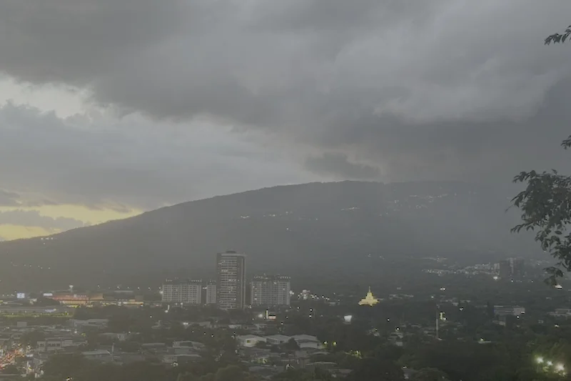 Esperan lluvias para este miércoles debido a vaguada y onda tropical