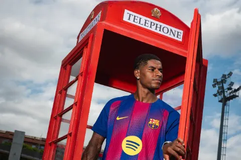 Marcus Rashford es nuevo jugador del Barcelona en calidad de cedido por una temporada