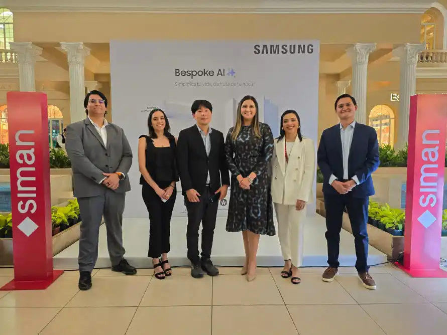 El hogar del futuro llega a El Salvador: Almacenes Siman y Samsung lanzan la línea Bespoke AI 2025