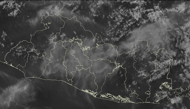 Lluvias y tormentas afectarán este lunes la zona central y norte del país