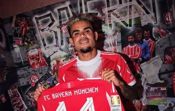 Luis Díaz ficha con el Bayern Múnich hasta 2029 y lucirá el dorsal 14
