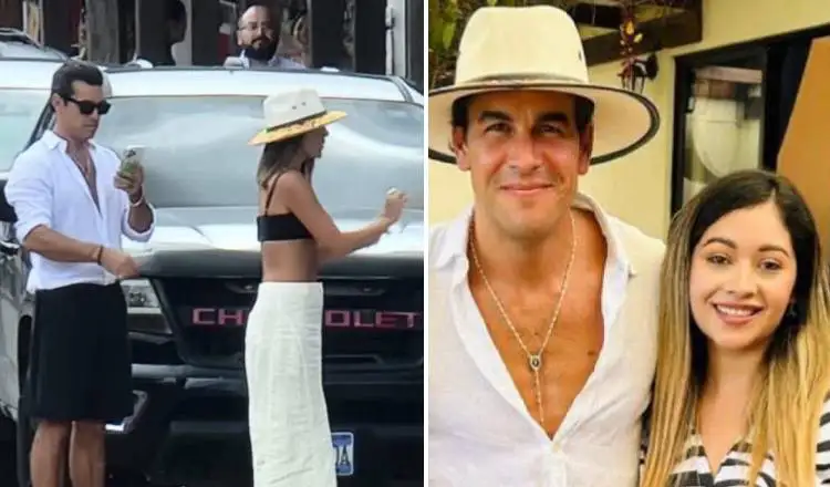 Nuevas fotos del actor español Mario Casas en El Salvador... ¿Quién es la chica?