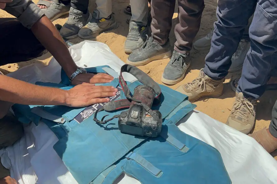 Cientos de medios se suman a la acción global contra el asesinato de periodistas en Gaza