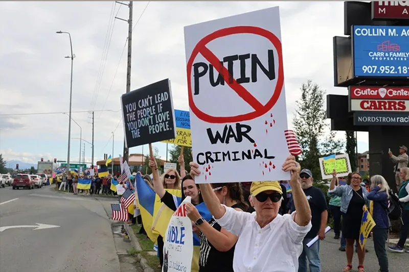 Alaska le niega la bienvenida a Putin: "es un criminal de guerra"