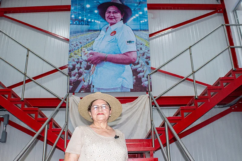 Gloria de Romero, fundadora de Pollo Campestre: 'Con la ayuda de Dios y nuestra gente, llegaremos al mercado estadounidense'