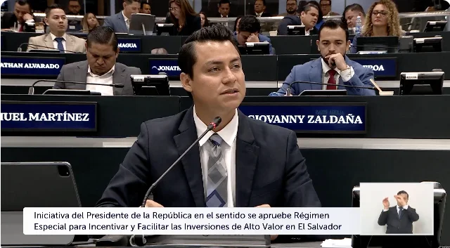 Aprueban régimen de exención fiscal a inversiones trasladadas a El Salvador de al menos $2,000 millones, NI dice generará empleo