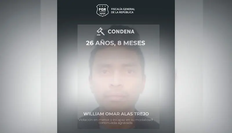 Condenan a 26 años de cárcel a hombre que violó a una menor en Apopa