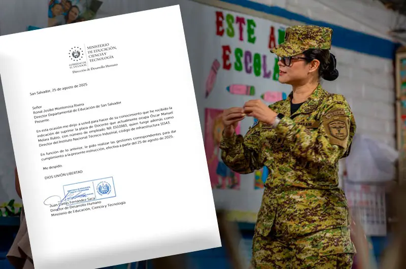 Ministra de Educación destituye al director y subdirector del INTI
