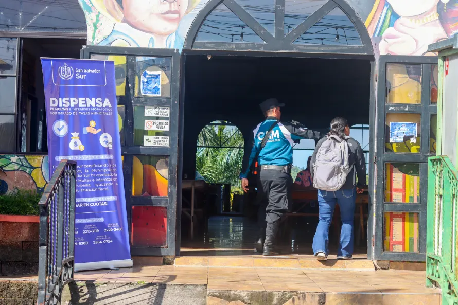 San Salvador Sur recuerda vigencia de dispensa de multas e intereses moratorios