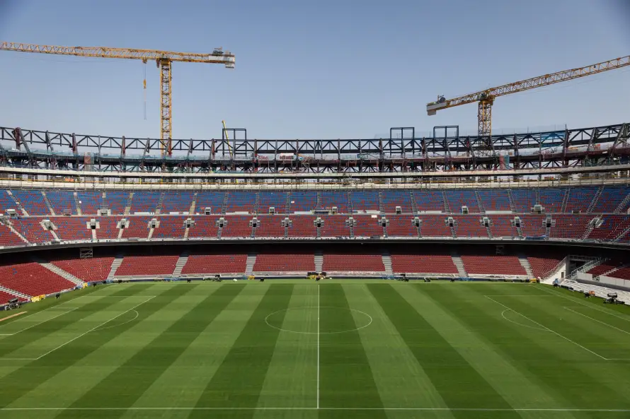 El Barça asegura que el Spotify Camp Nou avanza "a buen ritmo"