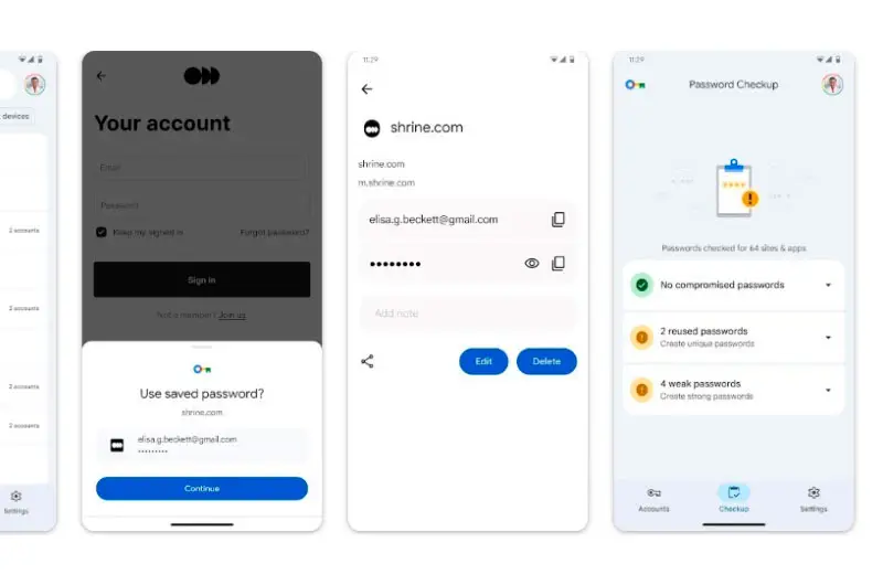 El gestor de contraseñas de Google tiene un nuevo atajo para acceder desde el móvil