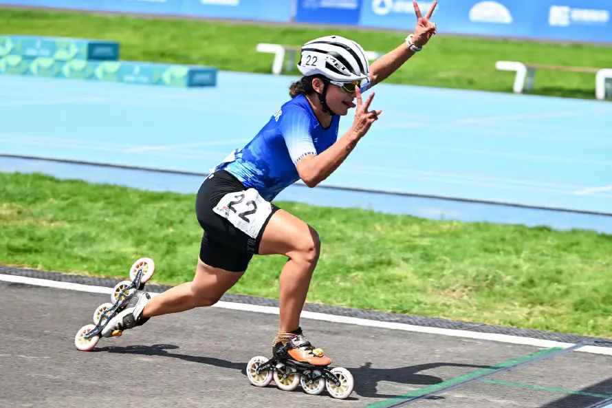 Ivonne Nóchez, patinadora salvadoreña: “Es una medalla significativa para mi carrera deportiva”