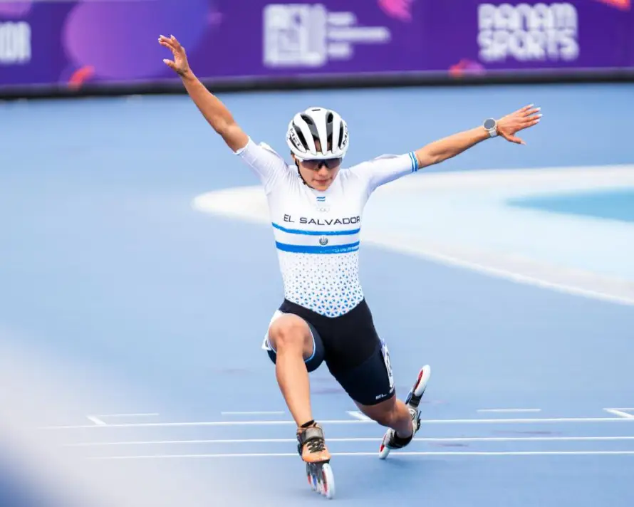 Ivonne Nóchez gana medalla de plata en los 200 metros en Asunción 2025