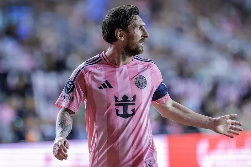 Messi anota doblete y lidera goleada del Inter Miami ante Atlanta United