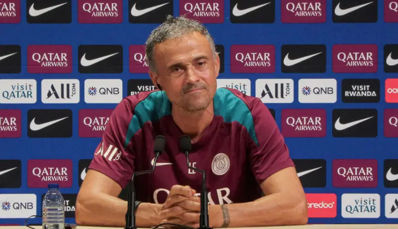 Luis Enrique califica victoria del PSG como "el mejor partido en el que he estado como entrenador"