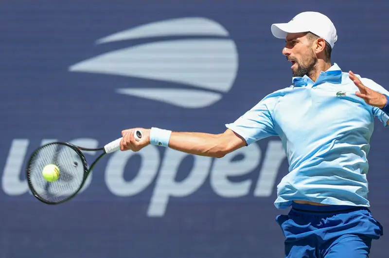 Djokovic vuela a octavos del US Open